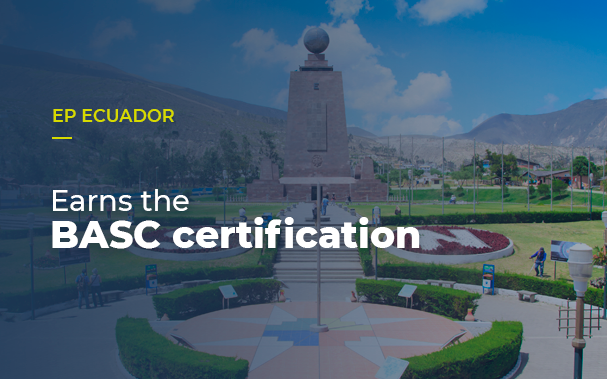 EP Ecuador earns the BASC certification