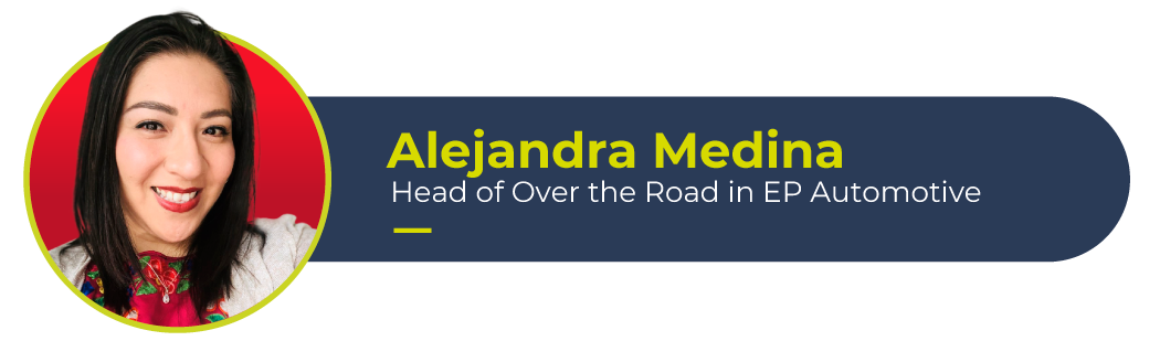 A picture of Alejandra Medina, OTR leader inEuropartners Group, and wuthor of this article.